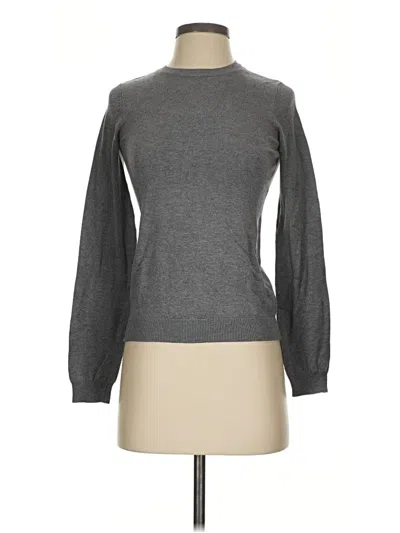 Pre-owned H&m Pullover Sweater In Gray