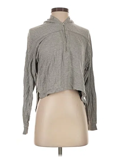 Pre-owned H&m Pullover Sweater In Gray