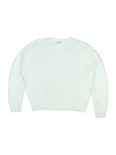 Pre-owned H&m Kids' Pullover Sweater In Green