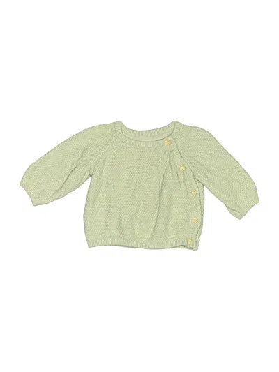 Pre-owned H&m Babies' Pullover Sweater In Green