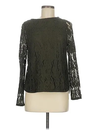Pre-owned H&m Pullover Sweater In Green