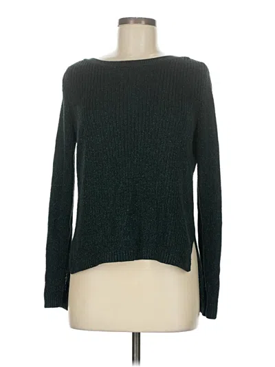 Pre-owned H&m Pullover Sweater In Green
