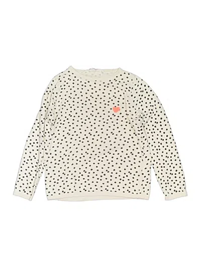 Pre-owned H&m Kids' Pullover Sweater In Ivory