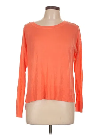Pre-owned H&m Pullover Sweater In Orange