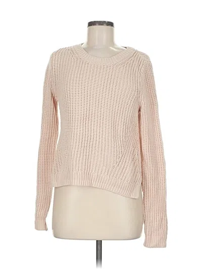 Pre-owned H&m Pullover Sweater In Pink