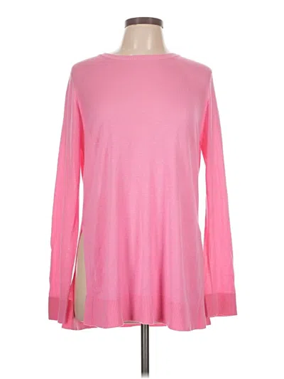 Pre-owned H&m Pullover Sweater In Pink