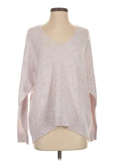 Pre-owned H&m Pullover Sweater In Pink