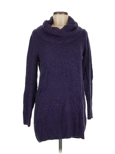 Pre-owned H&m Pullover Sweater In Purple