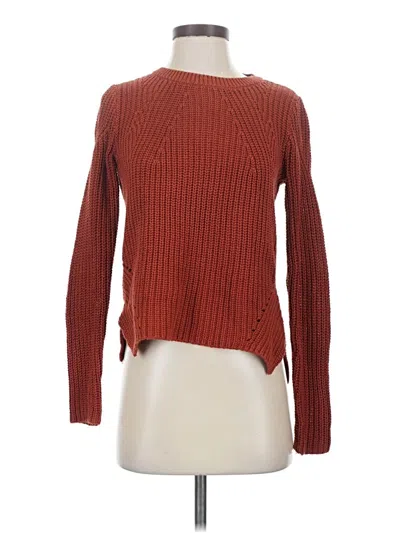 Pre-owned H&m Pullover Sweater In Red