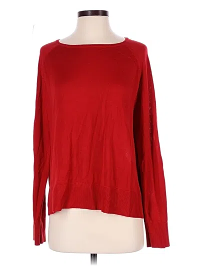 Pre-owned H&m Pullover Sweater In Red