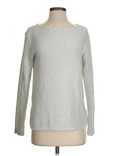 Pre-owned H&m Pullover Sweater In Silver