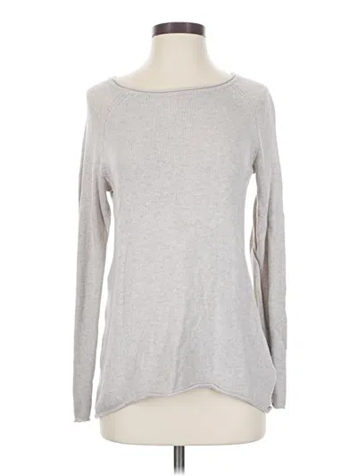 Pre-owned H&m Pullover Sweater In Silver