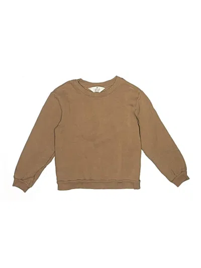 Pre-owned H&m Kids' Pullover Sweater In Tan