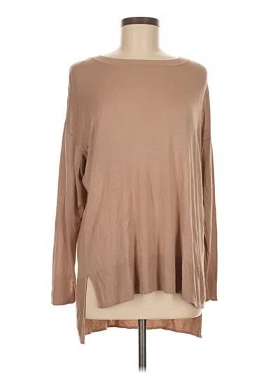 Pre-owned H&m Pullover Sweater In Tan