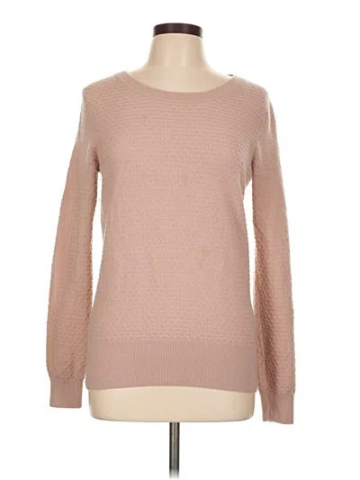 Pre-owned H&m Pullover Sweater In Tan