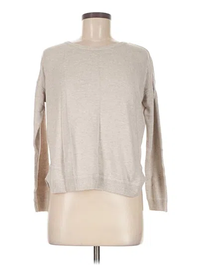 Pre-owned H&m Pullover Sweater In Tan