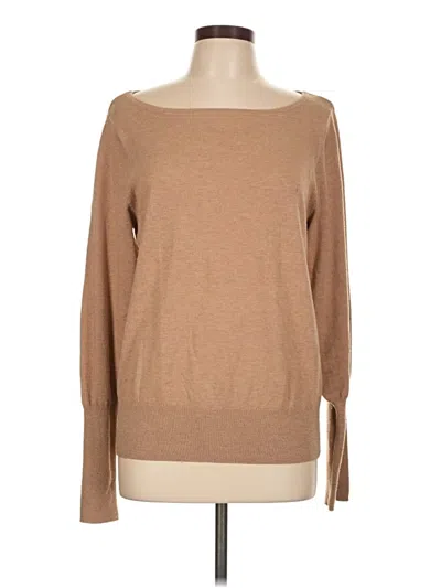 Pre-owned H&m Pullover Sweater In Tan