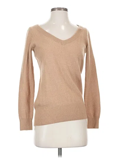 Pre-owned H&m Pullover Sweater In Tan