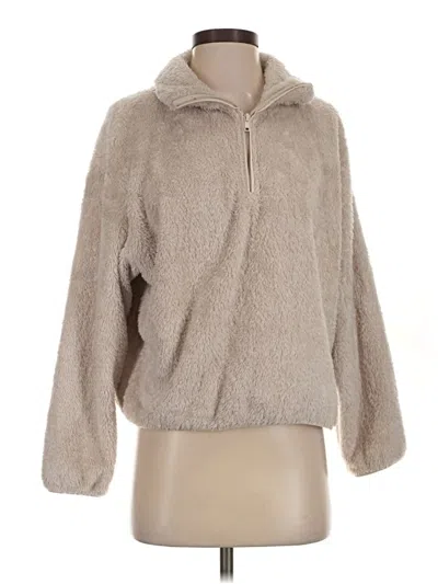 Pre-owned H&m Pullover Sweater In Tan