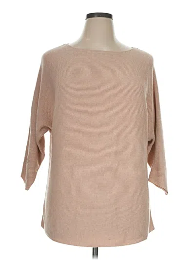 Pre-owned H&m Pullover Sweater In Tan