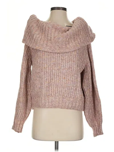 Pre-owned H&m Pullover Sweater In Tan