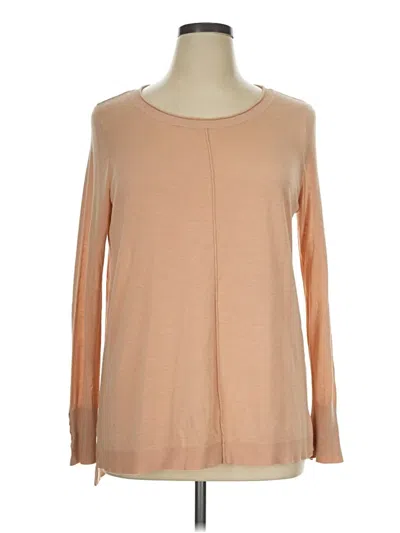 Pre-owned H&m Pullover Sweater In Tan