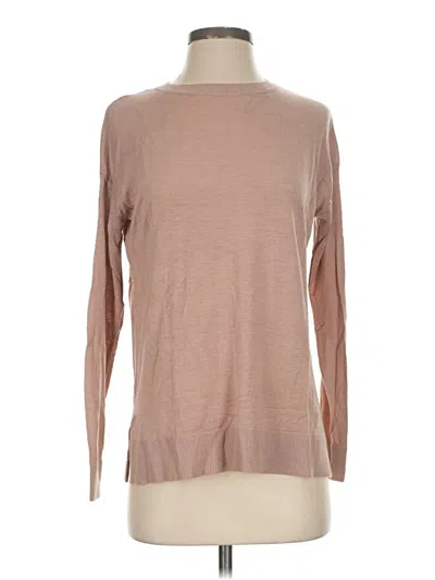 Pre-owned H&m Pullover Sweater In Tan