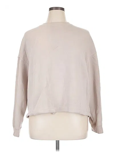 Pre-owned H&m Pullover Sweater In Tan