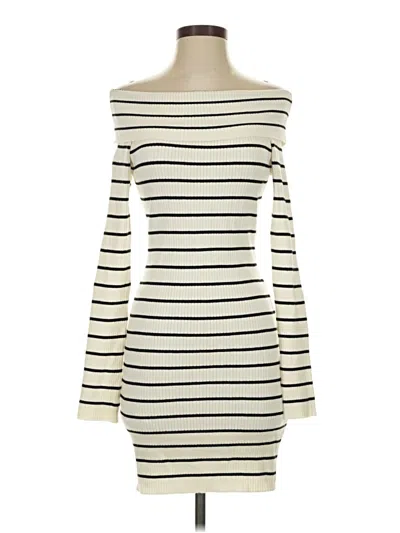 H&m Pullover Sweater In White