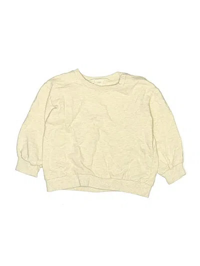 Pre-owned H&m Babies' Pullover Sweater In Yellow
