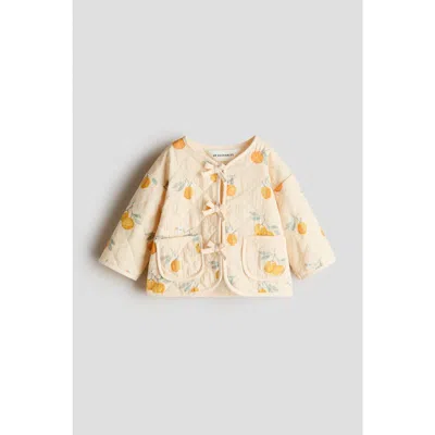 H&m Babies'  Quilted Cotton Jacket In Brown