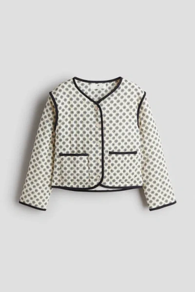 H&m Kids'  Quilted Cotton Jacket In Multi