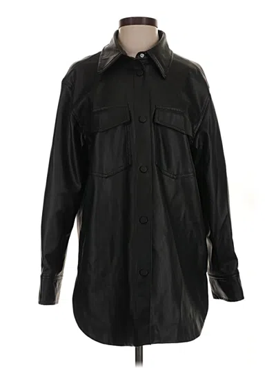 Pre-owned H&m Raincoat In Black