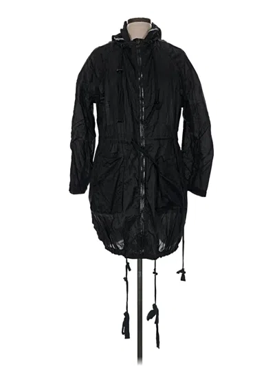 Pre-owned H&m Raincoat In Black