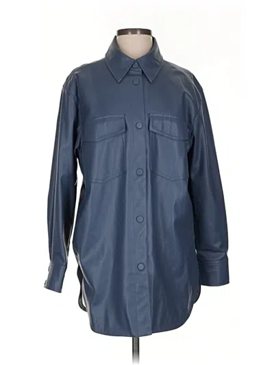 Pre-owned H&m Raincoat In Blue
