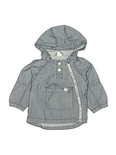 Pre-owned H&m Babies' Raincoat In Blue