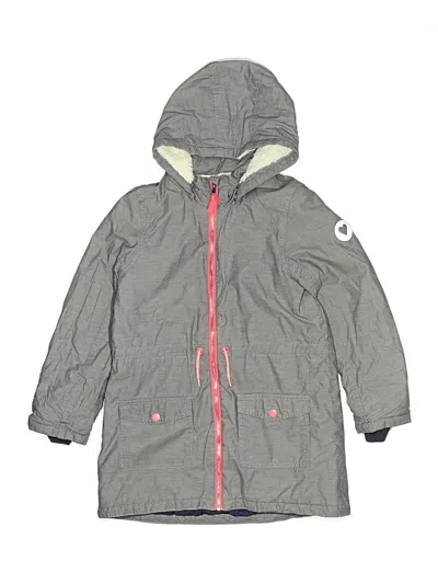Pre-owned H&m Kids' Raincoat In Gray