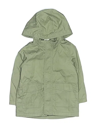 Pre-owned H&m Kids' Raincoat In Green
