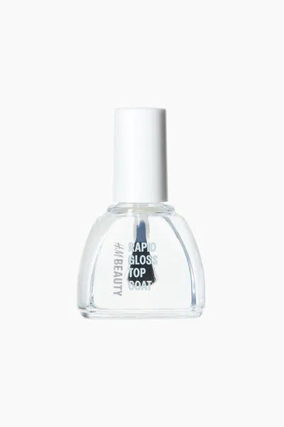 H&m Rapid Gloss Top Coat In Transparent