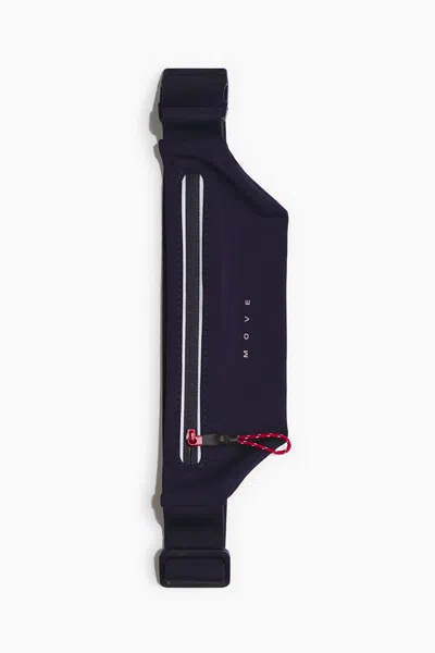 H&m Reflective Running Belt Bag In Navy Blue