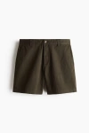 H&m Regular Fit Cotton Chino Shorts In Multi