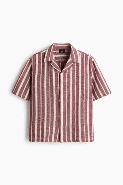 H&m Regular Fit Shirt In Brown