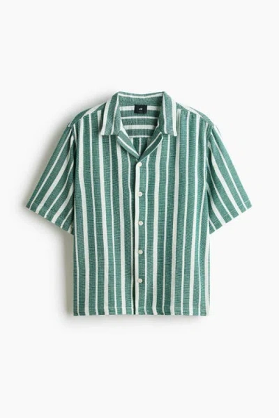H&m Regular Fit Shirt In Green