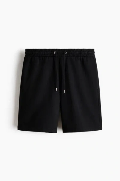H&m Regular Fit Shorts In Black