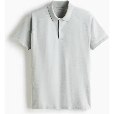 H&m Regular Fit Tennis T-shirt With Drymove In Blue