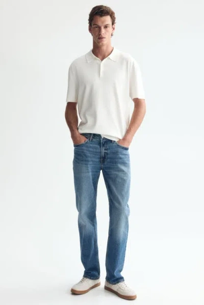 H&m Regular Jeans In Animal Print