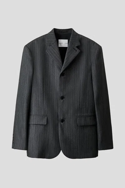 H&m Regular-fit Wool Jacket In Black