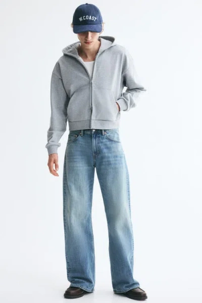 H&m Relaxed Bootcut Jeans In Blue