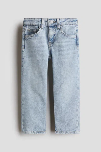 H&m Kids'  Relaxed Fit Jeans In Blue