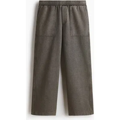 H&m Relaxed Fit Joggers In Gray